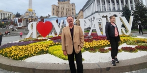 Dr. Kent Kleppinger in Ukraine