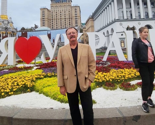 Dr. Kent Kleppinger in Ukraine